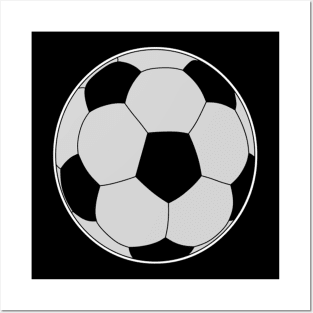 Soccer Ball Sticker Style Design Posters and Art